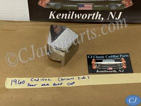 OEM 1959 1960 Cadillac Series 62, 1959 1960 1961 75 Series Limousine FRONT LEFT DRIVER SIDE DOOR ARM REST FINISHING CAP MOLDING TRIM #4757237/#4800723
